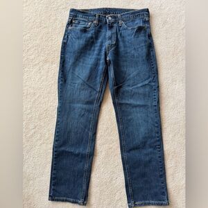 Levi's Dark Blue 541 Straight Jeans